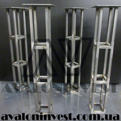 Опоры стола Трап металлические