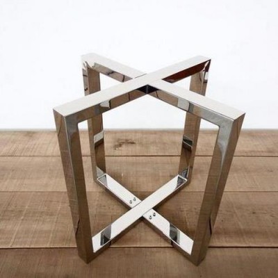 Подстолье для столешницы Детройт из нержавейки