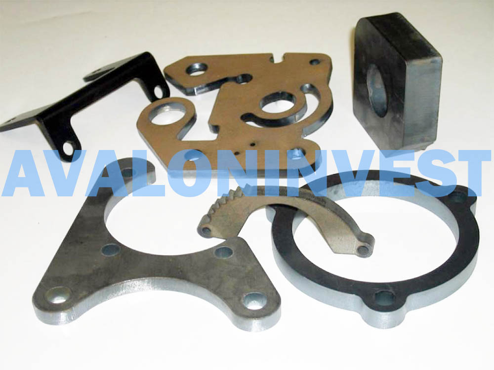 детали из металла на лазере